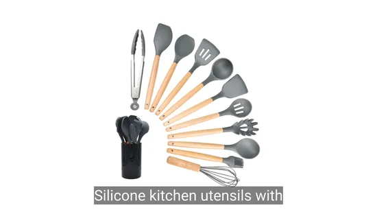 High Temperature Resistance Silicon Kitchenware Accessories 11PCS Set