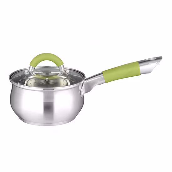 Silicone Handle Stainless Steel Cover Camping Cookware Set Kitchen Cookware Sets Cookware